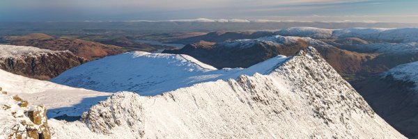The magic of Striding Edge, Helvellyn, is well illustrated here in this stunning photograph. This was captured from the summit of Nethermost Pike, using my trusty Canon EOS 5d Mk11 camera and EF 24-105L IS USM Lens.