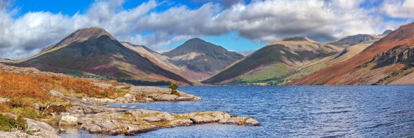 The full beauty of Wastwater is revealed here in the glorious photo print captured in early autumn when colours are at their very best
